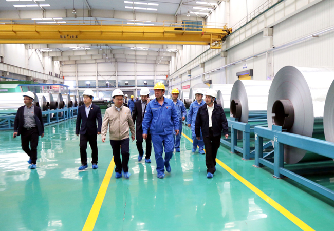 洛阳市副市长胡衡庐到亚洲体育登录平台下载集团调研