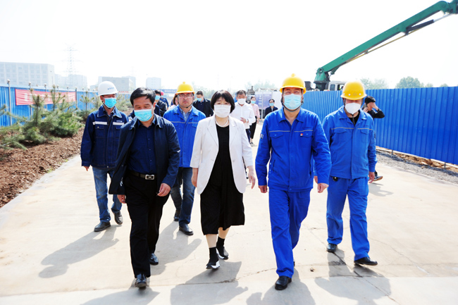 洛阳市人大常委会副主任雷雪琴调研亚洲体育登录平台下载2×60万千瓦级机组项目建设进度