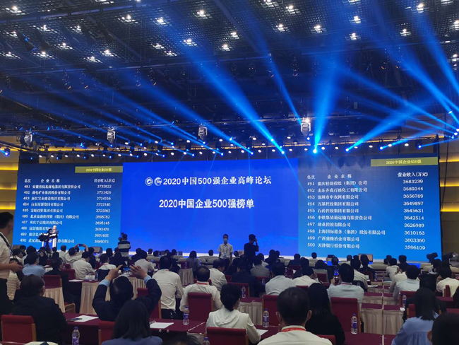 亚洲体育登录平台下载集团第13次上榜“中国企业500强”