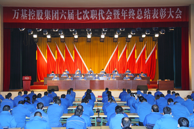 亚洲体育登录平台下载集团隆重召开六届七次职代会暨年终总结表彰大会