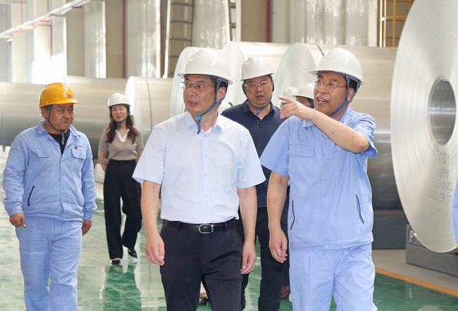 国晟集团党委副书记、总经理陈增仁一行到亚洲体育登录平台下载集团调研