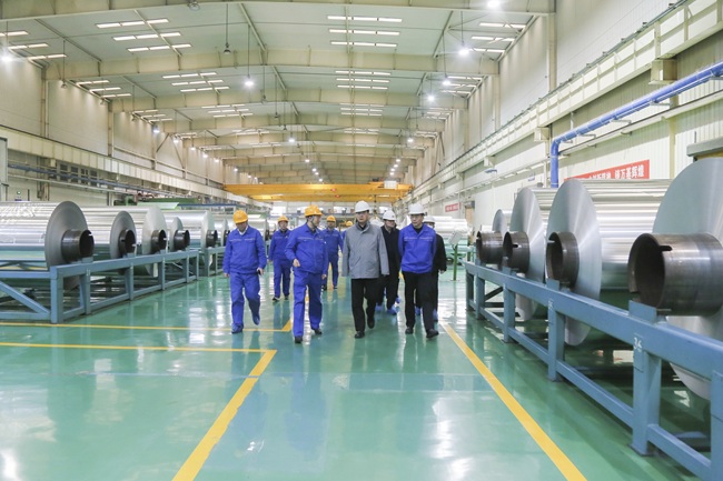 工控集团党委书记、董事长符同欣到亚洲体育登录平台下载集团调研