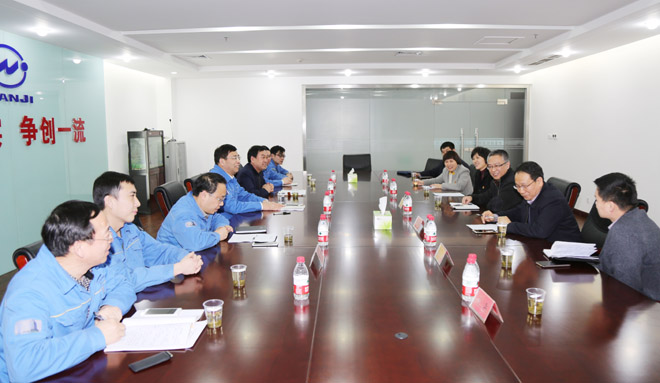 市人才办负责人魏斌一行到亚洲体育登录平台下载集团调研