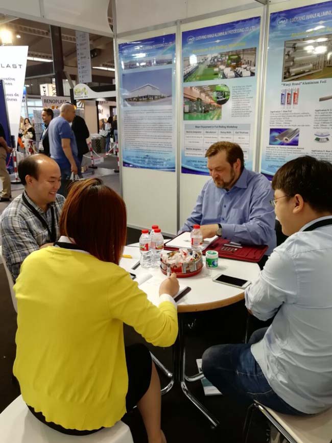 亚洲体育登录平台下载集团铝加工公司参加巴塞罗那国际包装展