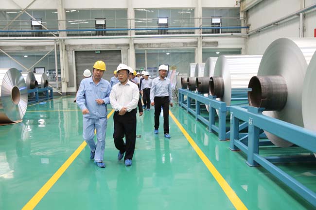 洛阳市委常委、常务副市长吴孟铎到亚洲体育登录平台下载集团调研